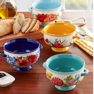 ❤️ Pioneer Woman Medley 20oz Soup Bowls